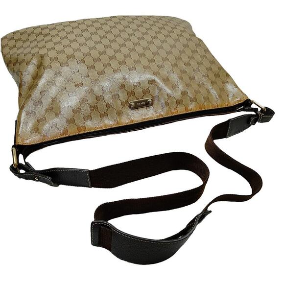Gucci Large GG Monogram Crystal Crossbody Bag Free Authentication by Poshmark - Picture 4 of 10